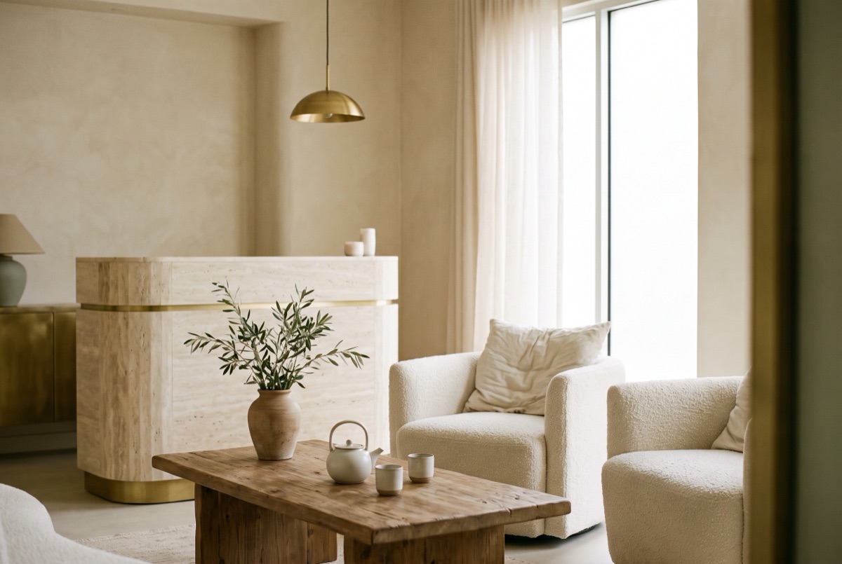 Lounge-ul Chez Vitalie — fotolii, ceai și lumină naturală caldă